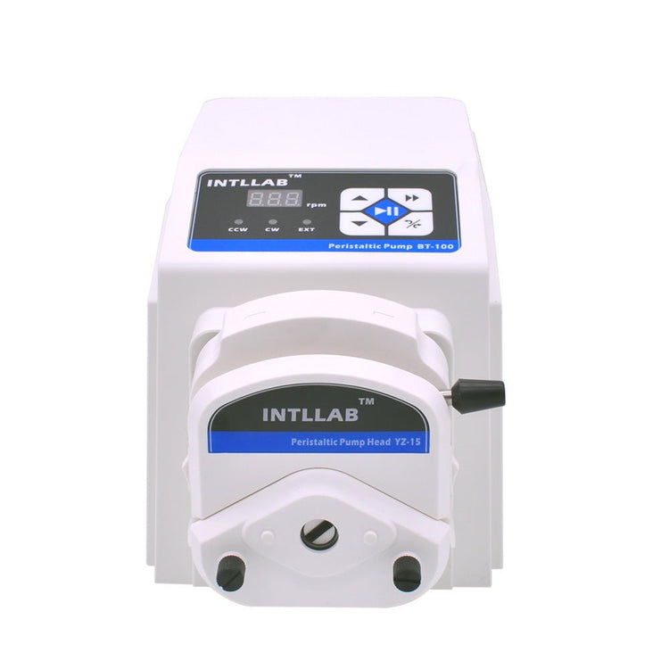 INTLLAB peristaltic pump collection – stepper motor, high-flow 12V, and DIY dosing pumps for lab and aquarium automation