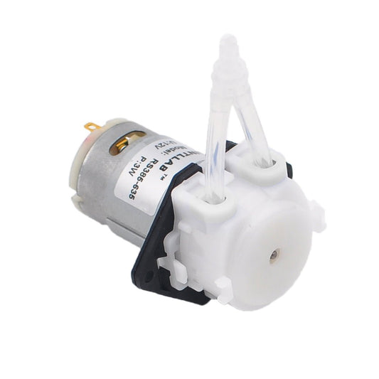 INTLLAB 12V Peristaltic Dosing Pump – Miniature for Arduino, Aquarium & DIY Dosing - INTLLAB Store
